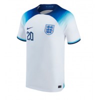 England Phil Foden #20 Replica Home Shirt World Cup 2022 Short Sleeve